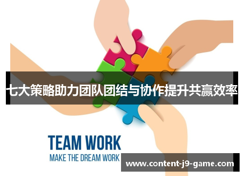 七大策略助力团队团结与协作提升共赢效率 七大策略助力团队团结与协作提升共赢效率