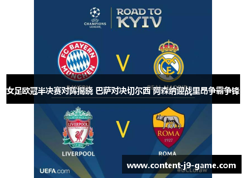女足欧冠半决赛对阵揭晓 巴萨对决切尔西 阿森纳迎战里昂争霸争锋